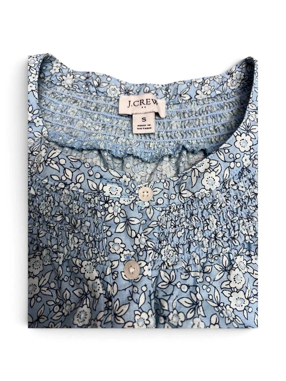 J. Crew crisp button